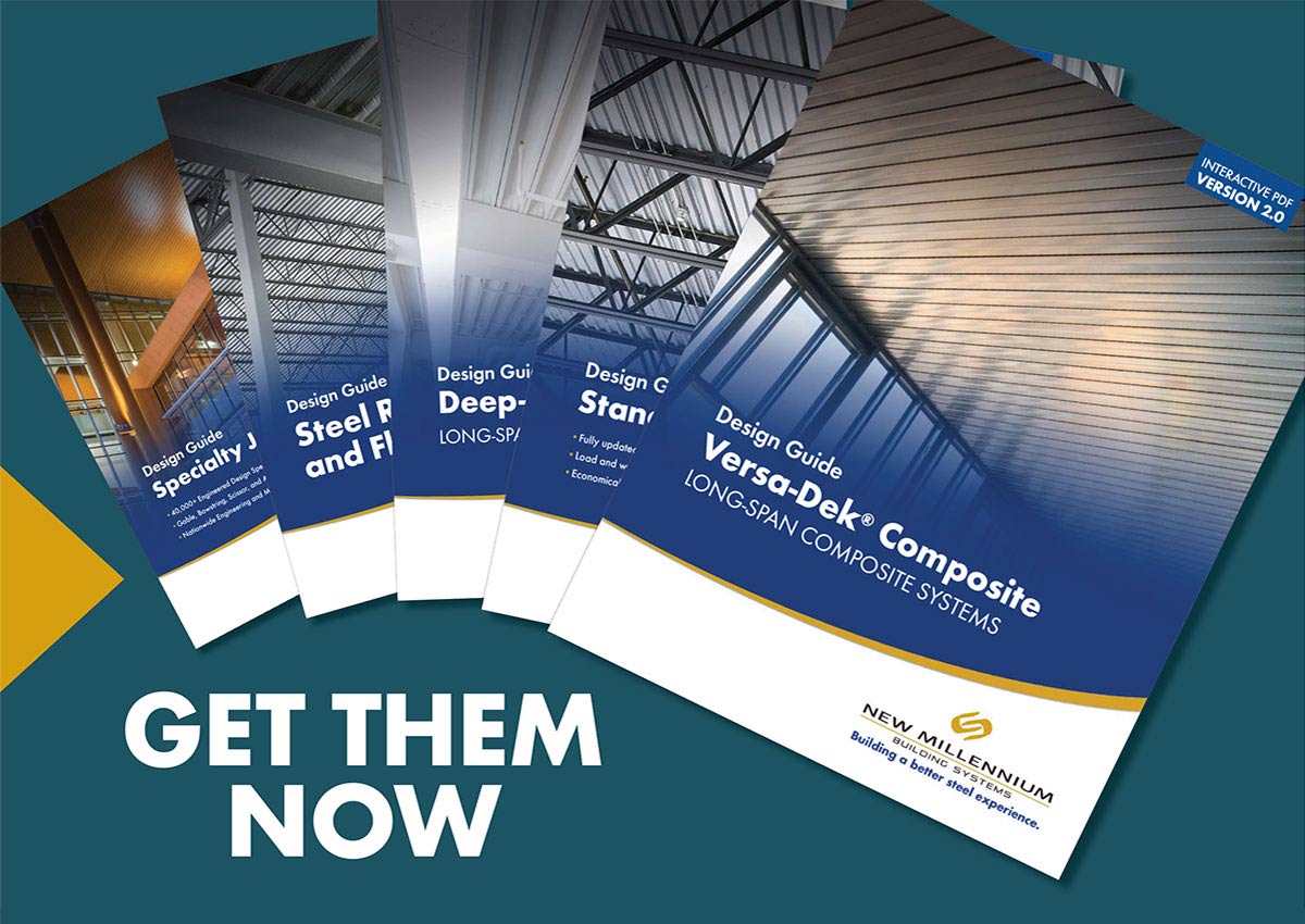 Steel joists and steel deck catalogs and design tools