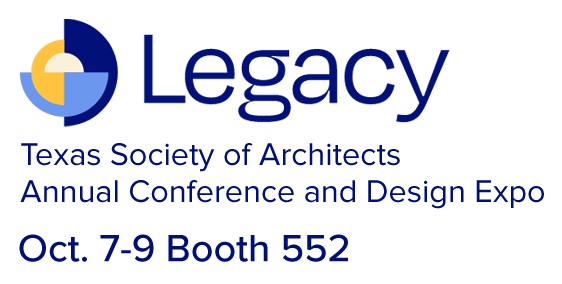 Texas Society of Architects Annual Conference and Design Expo, Oct. 7-9. Booth 552.