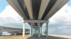 Bridge deck protected from sea salt corrosion