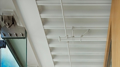 Close-up of MEP integration. Deep-Dek® Composite on steel beam