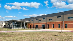 Front entrance of Judith A. Resnik Middle School