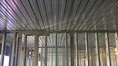 Long-span composite floor construction