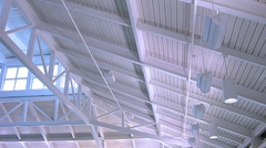 Close-up of painted Versa-Dek® Acoustical roof deck