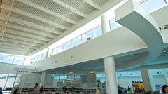 Jacksonville airport food court with Versa-Dek® Acoustical roof deck