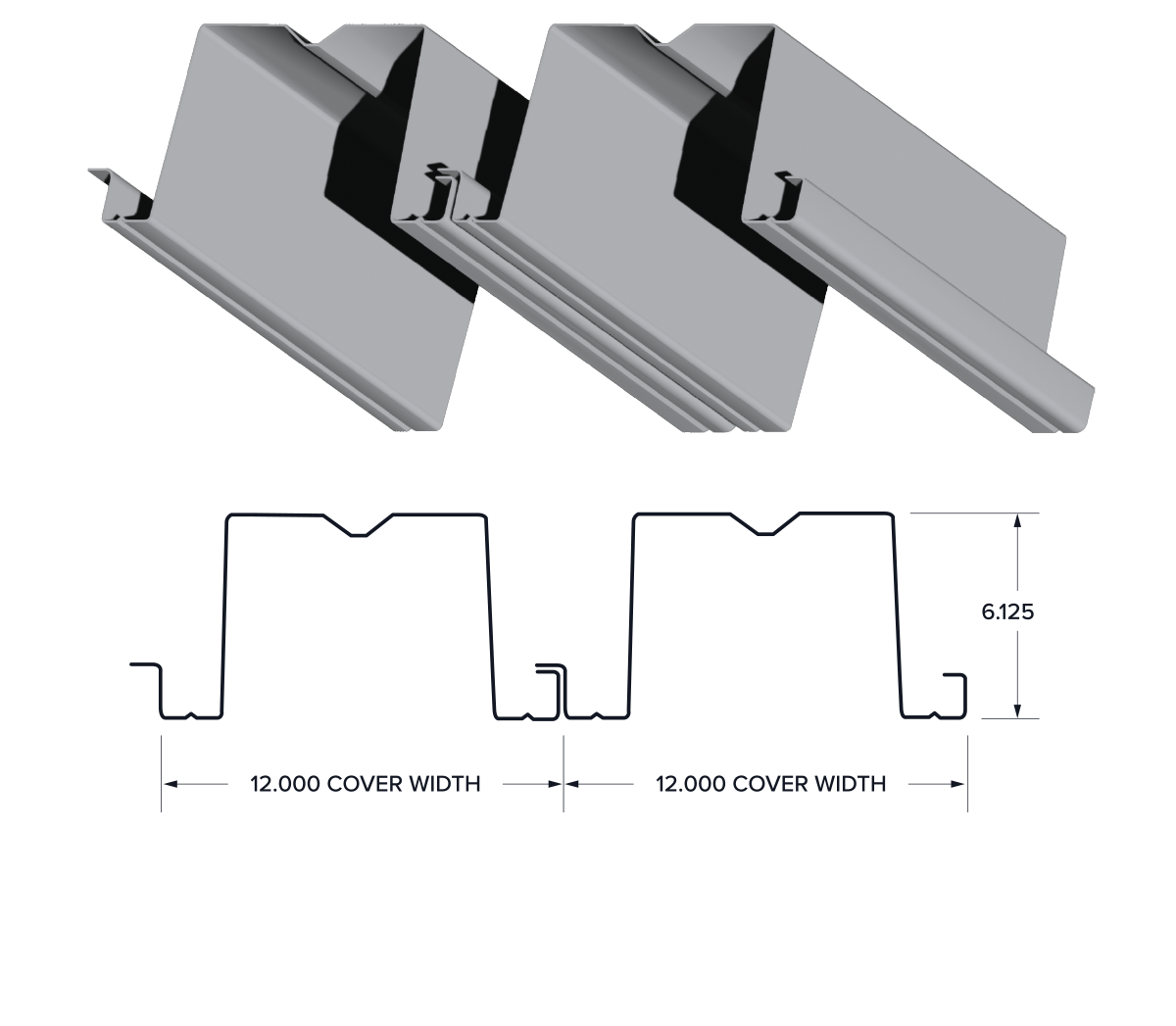 Deep-Dek® 6.0 profile