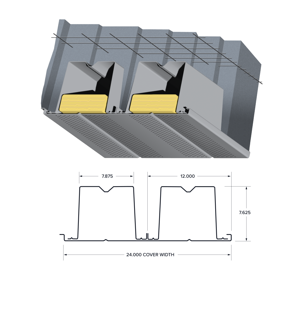Deep-Dek® 7.5 Cellular Composite Acoustical