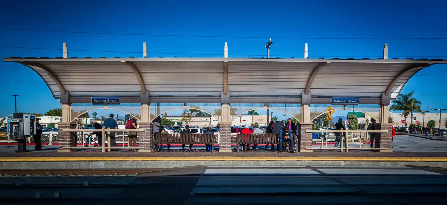 Blue Line Trolley Station