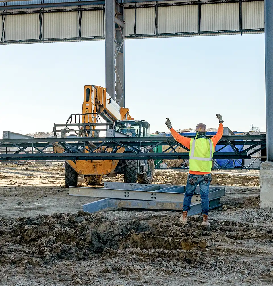 Fabricators Erectors on job site