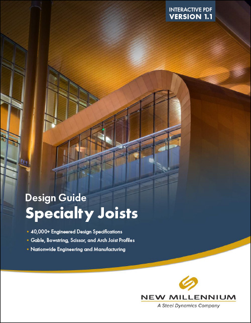 Speciality Joist Load Table